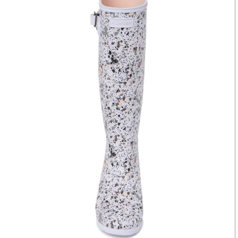 HUNTER Particle Print Spurrey Rain Boots - Picture 7 of 7